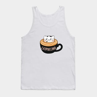 CATPUCCINO - Cat Lattee Tank Top